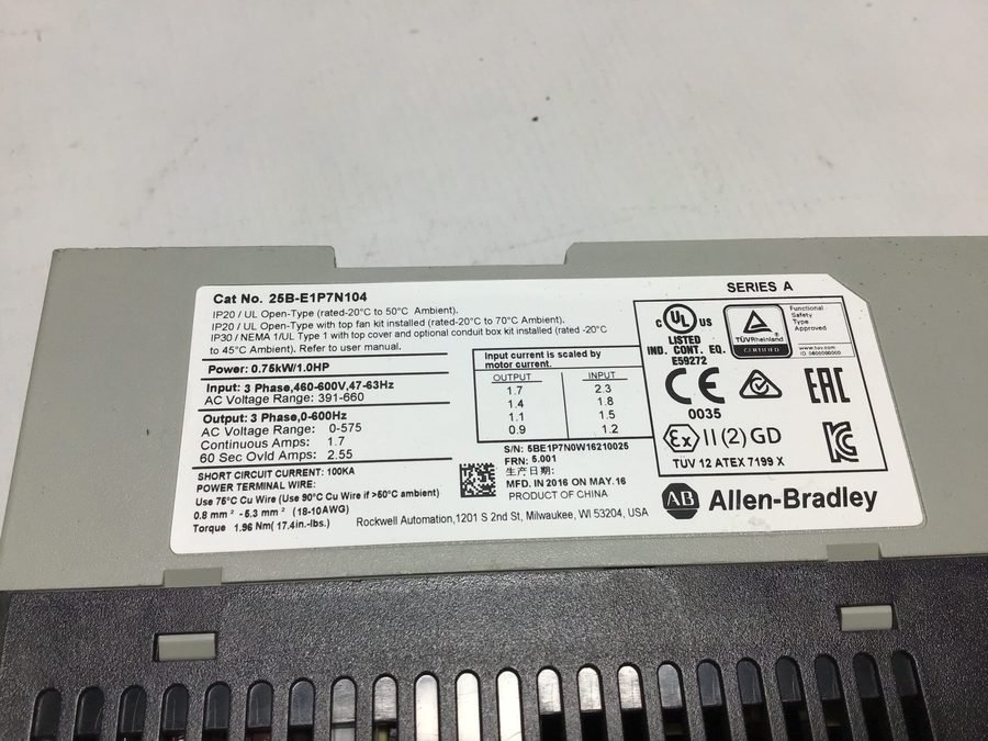 Фото лота 25B-E1P7N104 от продавца №77198