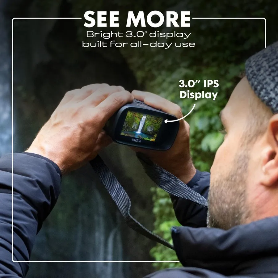 Оптико-электронная система MINOLTA MNDM10B 10x25 Digital Night Vision Monocular  — фото лота 2