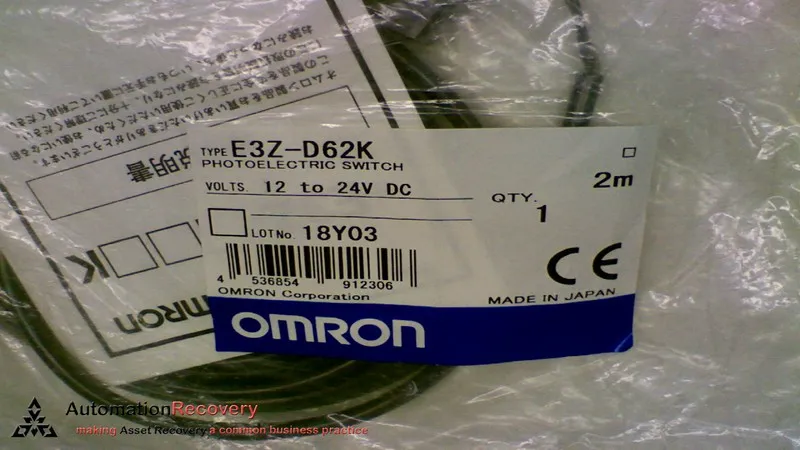 Фотоэлектрический датчик OMRON photoelectric switch E3Z-D62K sensor