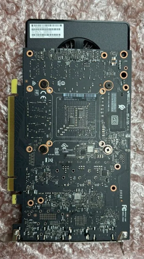 GPU-ускоритель NVIDIA Quadro P2200 Graphic Card 4X Display port L65626-001 L5849