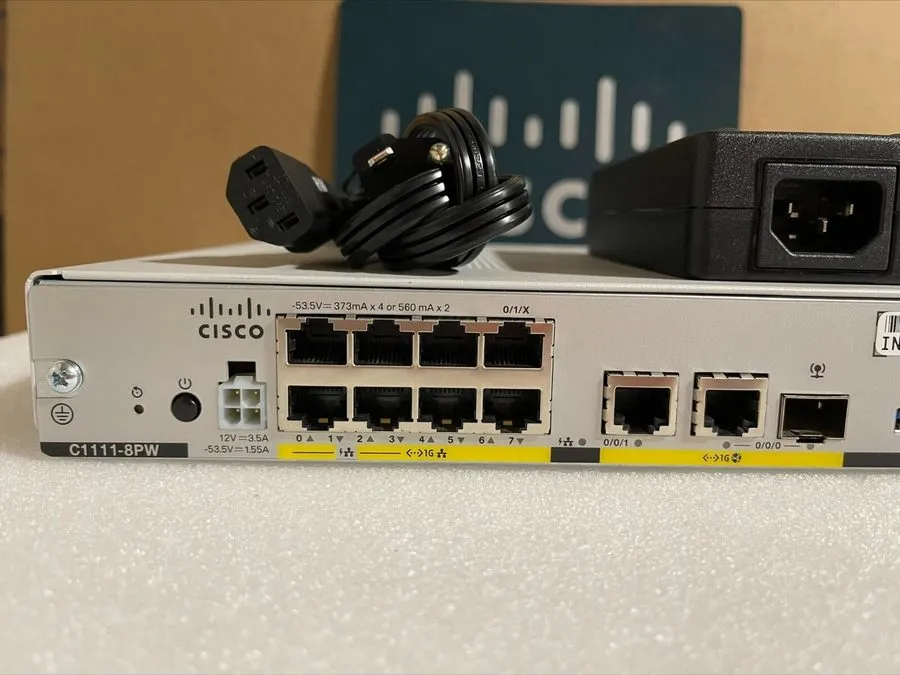 Маршрутизатор Cisco Systems C1111-8PW ISR 1100 8 Ports Dual GE WAN