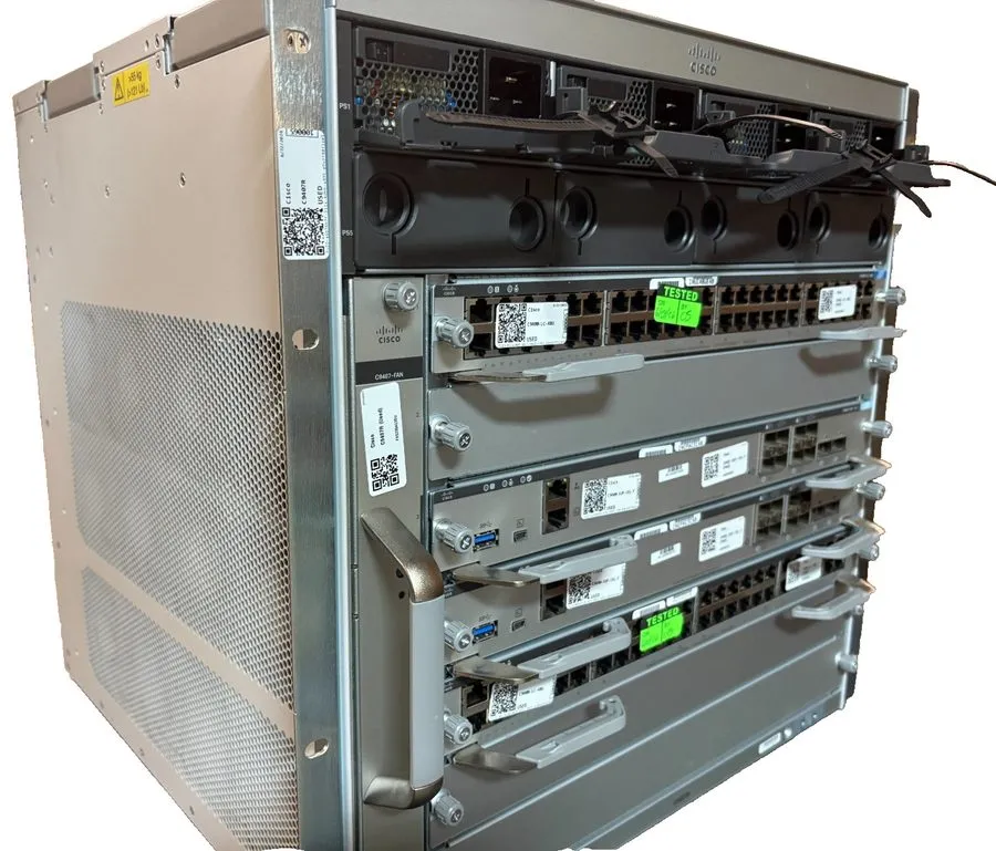 Коммутатор Cisco Catalyst 9400 Switch C9407R 2x C9400-SUP-1XL-Y 2x C9400-LC-48U