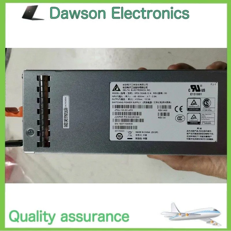 Блок питания Juniper JPSU-150-DC-AFO 150W 640-061542 DC Power Supply