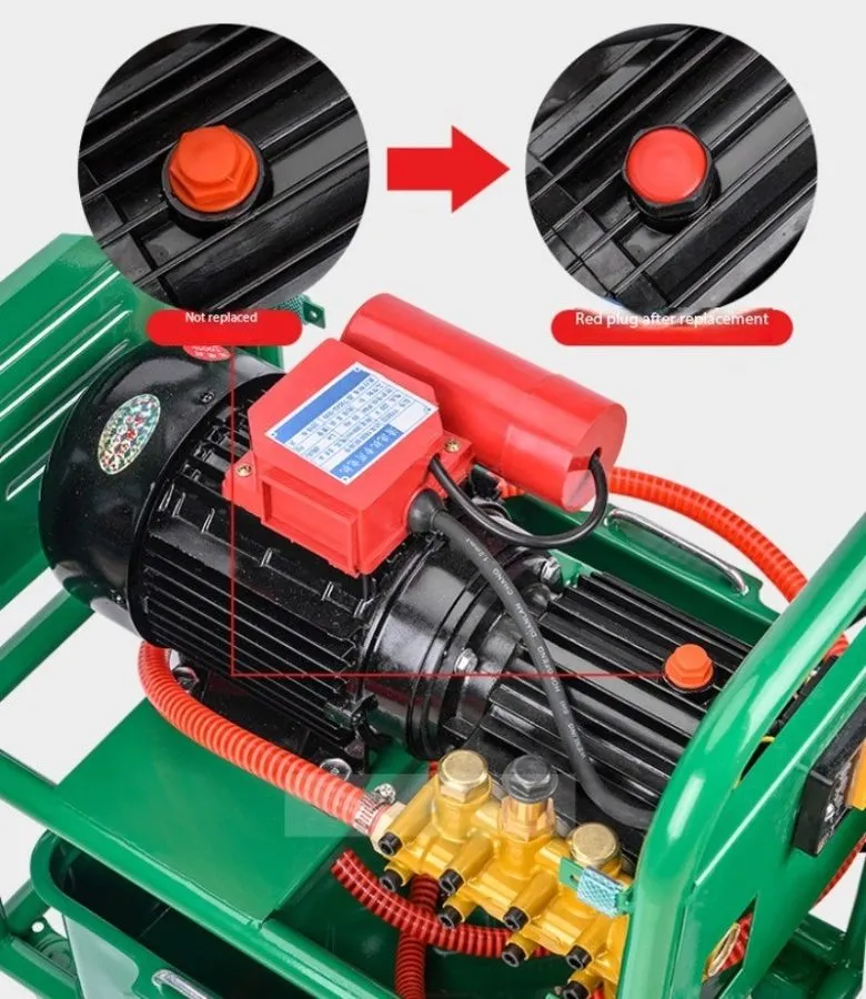 Насос DC-390 Electric Fire Pipe Pressure Test Pump Electric Pressure Booster Mac