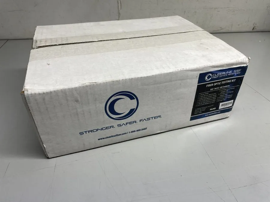 Тестер Cleerline SSF-TKITE-100 / CLR-TKITE-100 Basic Fiber Optic Testing Kit wit — фото лота 1