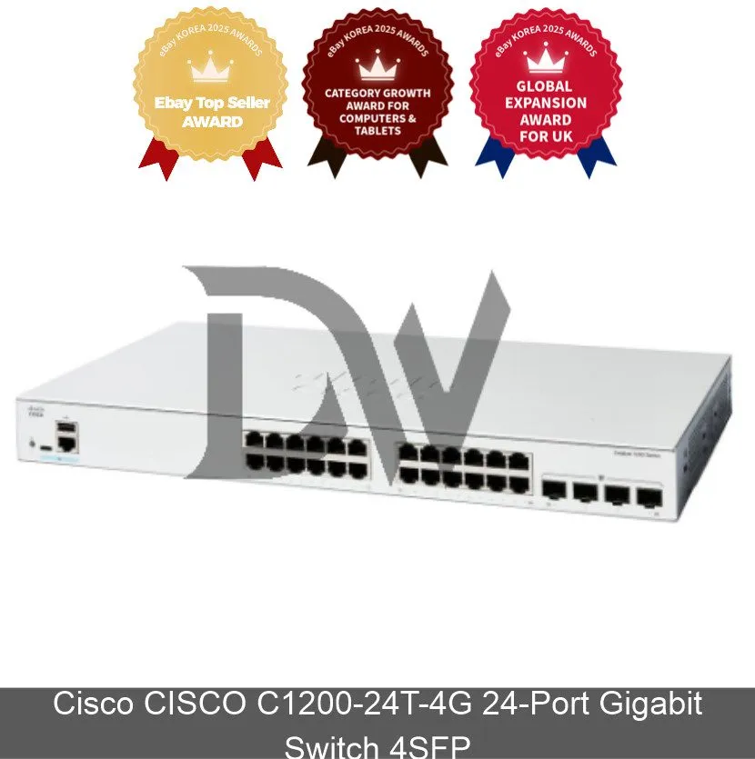 Коммутатор Cisco C1200-24T-4G 24-Port Gigabit Management Switch 4SFP