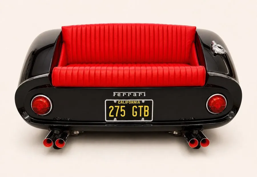 Лабораторный прибор A 1960s aluminum body 275GTB Ferrari, rear body Custom Made — фото лота 2