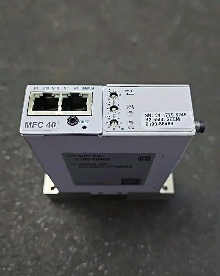 Контроллер Applied Materials Ethercat 0190-86469 Mass Flow Controller Gas H2 550 — фото лота 1