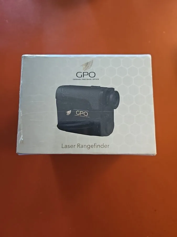 Оптико-электронная система GPO RangeTracker 1800 6X Rangefinder, Yard, Black (HL — фото лота 1
