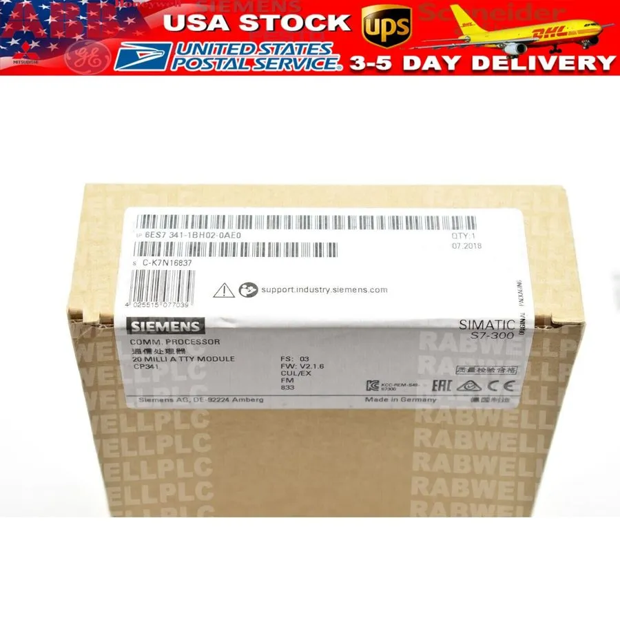 ПЛК Siemens SIMATIC S7-300, CP 341 6ES7341-1BH02-0AE0