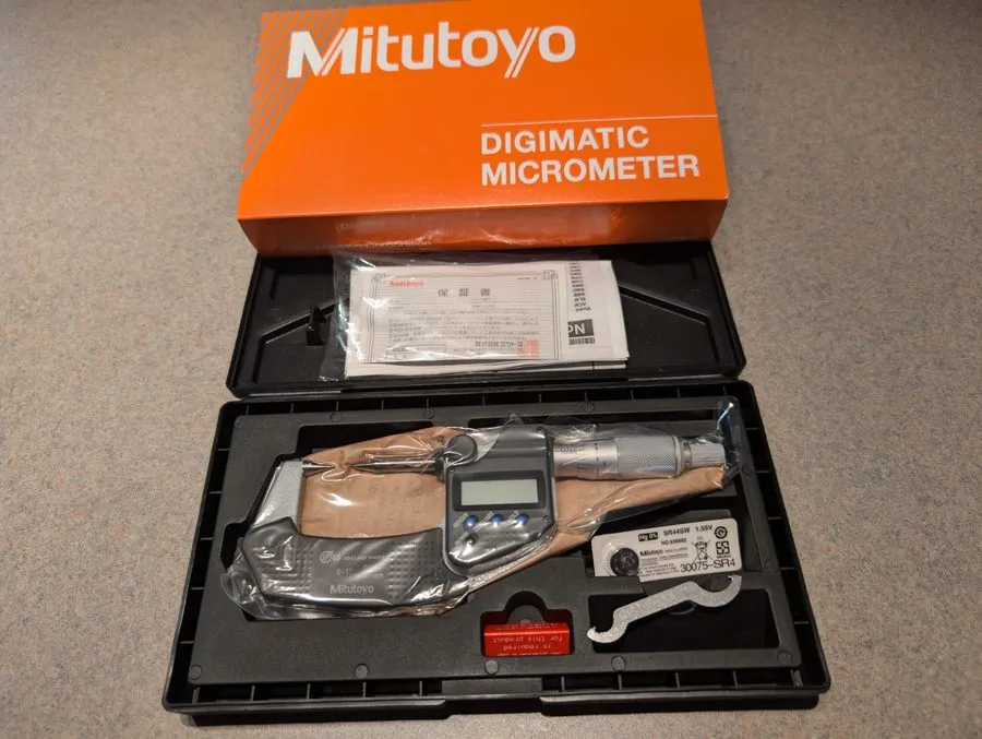 Микрометр Mitutoyo 342-361-30 0-1" / 0-25.4mm 30 Degree Digital Point Micrometer
