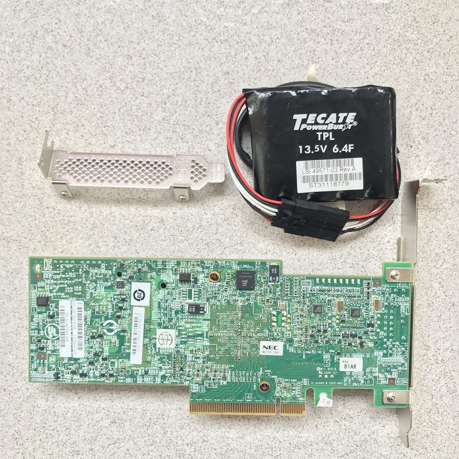 Контроллер LSI MegaRaid 9270CV-8i 1G Cache SAS RAID PCIe 3.0 6G RAID Controll wi