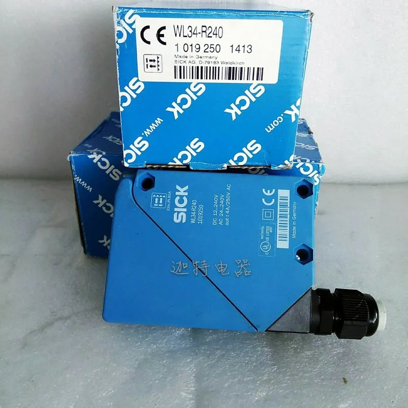 Фотоэлектрический датчик SICK WL34-R240 Photoelectric Sensor