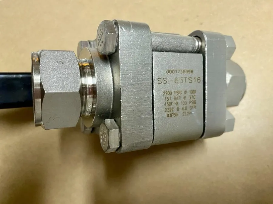 Клапан Swagelok SS-65TS16 Stainless Steel 60 Series Ball Valve — фото лота 2
