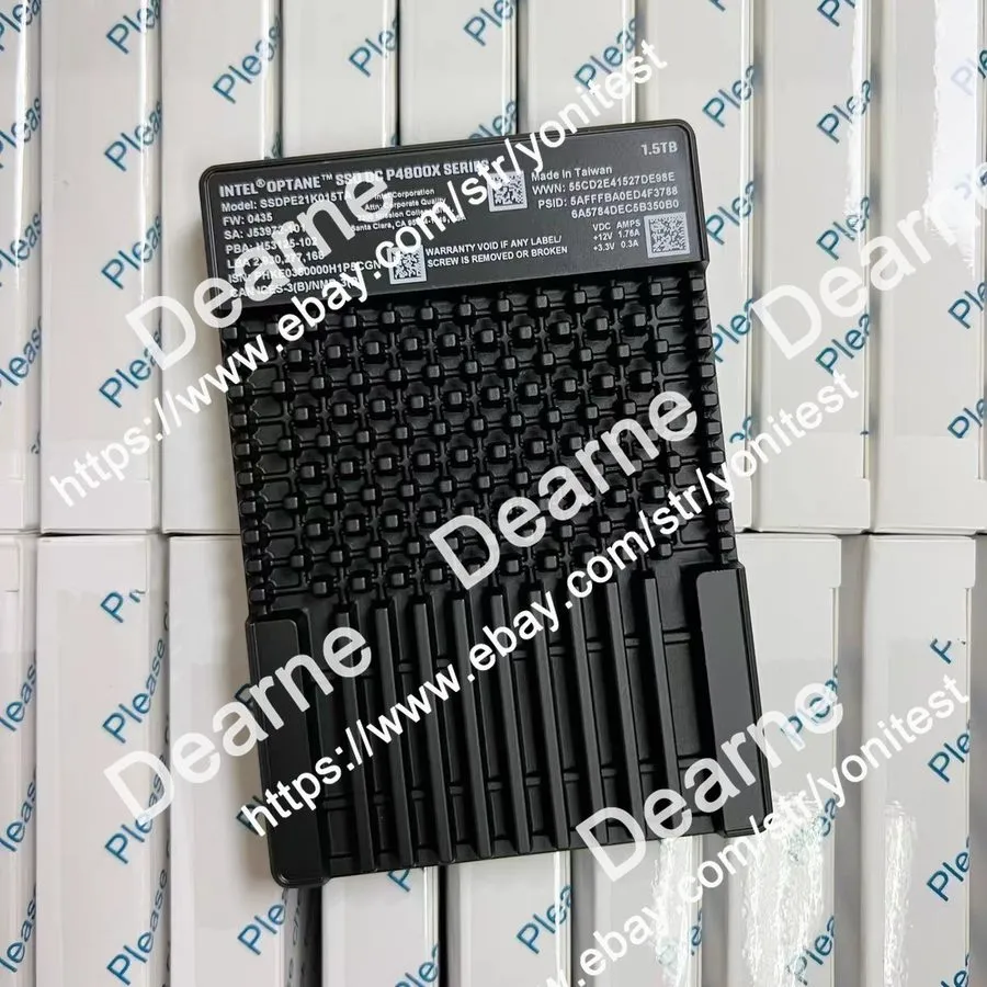 SSD-накопитель Intel Optane P4800x 1.5TB 2.5" 6Gb/s U.2 NVME PCIE SSDPE21K015TA