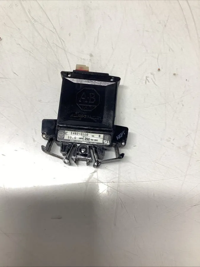 Автоматический выключатель Allen-Bradley 1492-G100 CIRCUIT BREAKER 10AMP 1POLE 2 — фото лота 2
