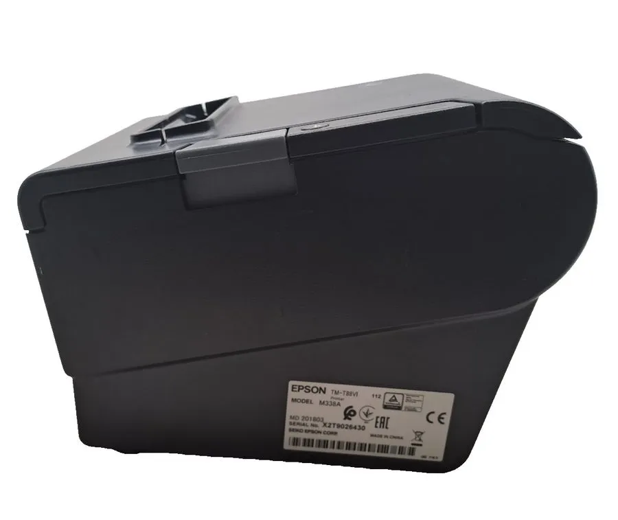 Принтер чеков Epson TM-T88VI POS Thermal Receipt Printer C31CE94061 Network Ethe