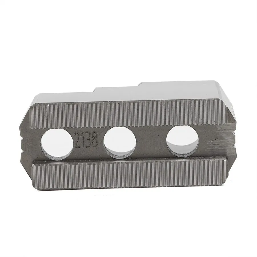 Патрон 8'' Hard Chuck Jaws 1.5mmx60 CNC Lathe 3 Set Lathe Chuck 3 Holes 2 Steps
