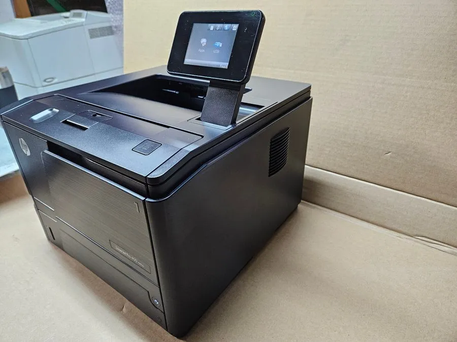Лазерный принтер HP LaserJet Pro 400 M401dn Laser Printer Power Cord And USB Tra