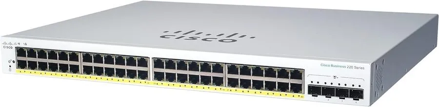 Коммутатор CISCO CBS220-48T-4G 48-Port Gigabit Ethernet Business Series Switch C