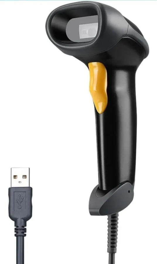Сканер штрих-кода EYH2 Handheld USB 2D Barcode Scanner, Wired Automatic QR Code 