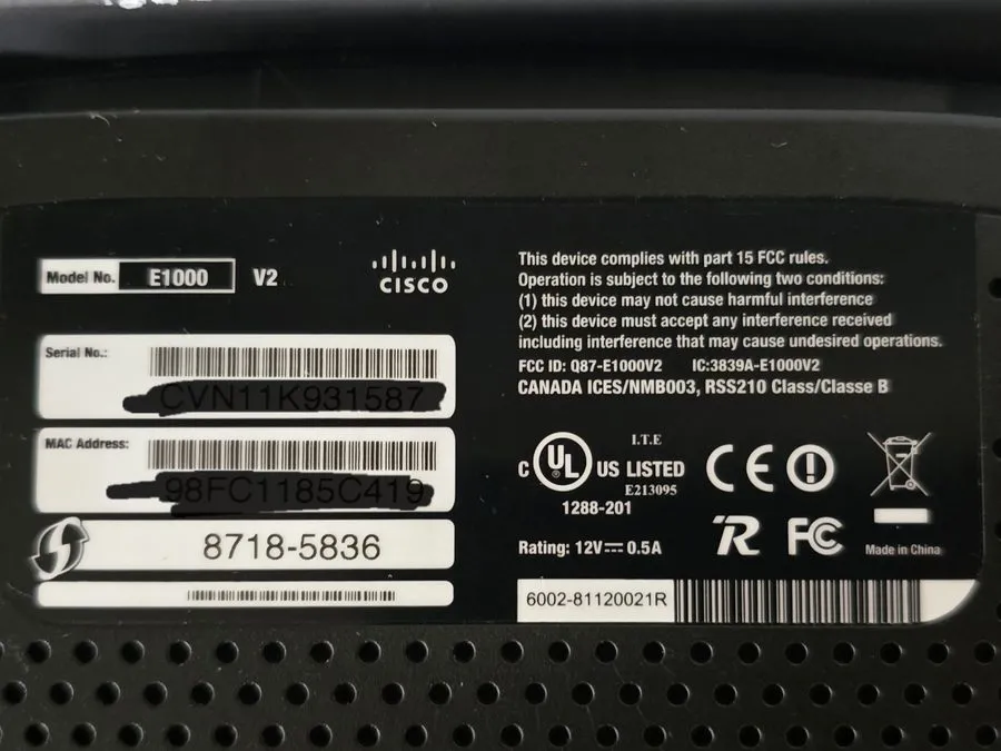 Маршрутизатор Cisco Linksys E1000 Wireless-N Router 300Mbps 4-Port WiFi Home Net — фото лота 2