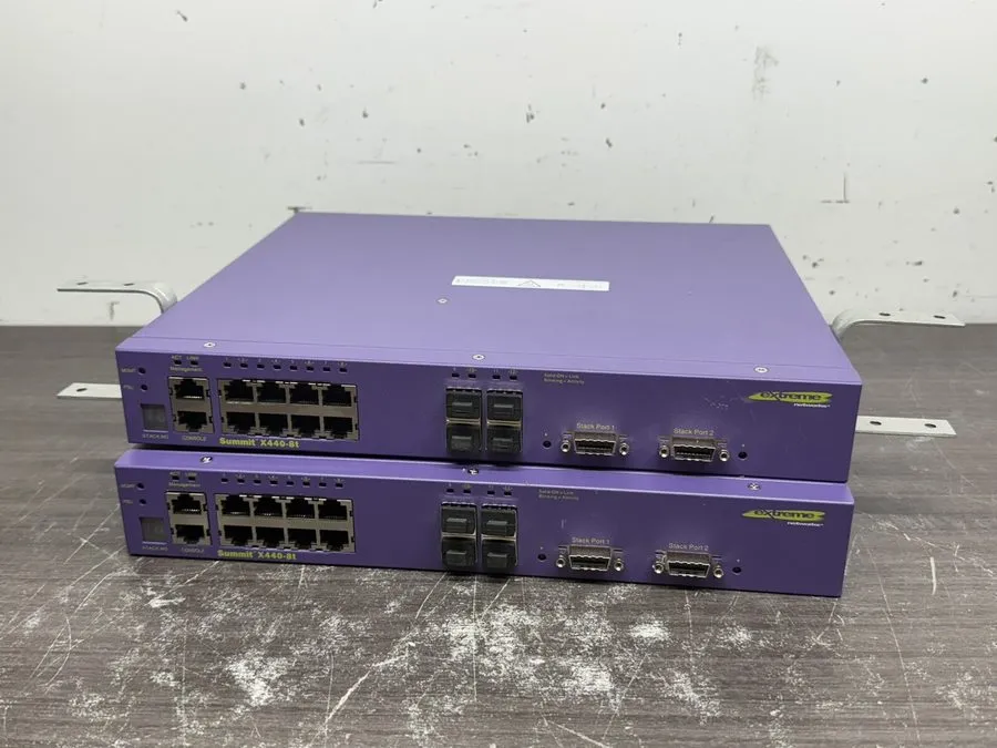Коммутатор Extreme Networks Management Switch 16501 Summit X440-8t, 8 Port, 4 SF