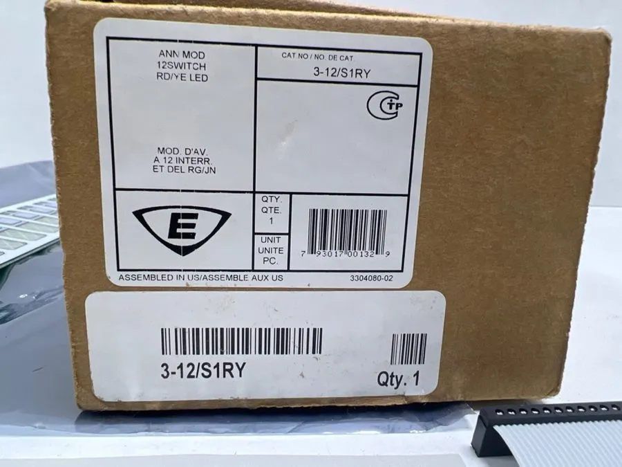 Дисплей EST Edwards Fire Alarm 3-12/S1RY Display Control Module