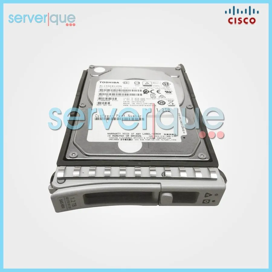 Жёсткий диск Cisco 1.2TB 12G 2.5" 10K SAS SFF HDD UCS-HD12TB10K12N AL15SEB120N