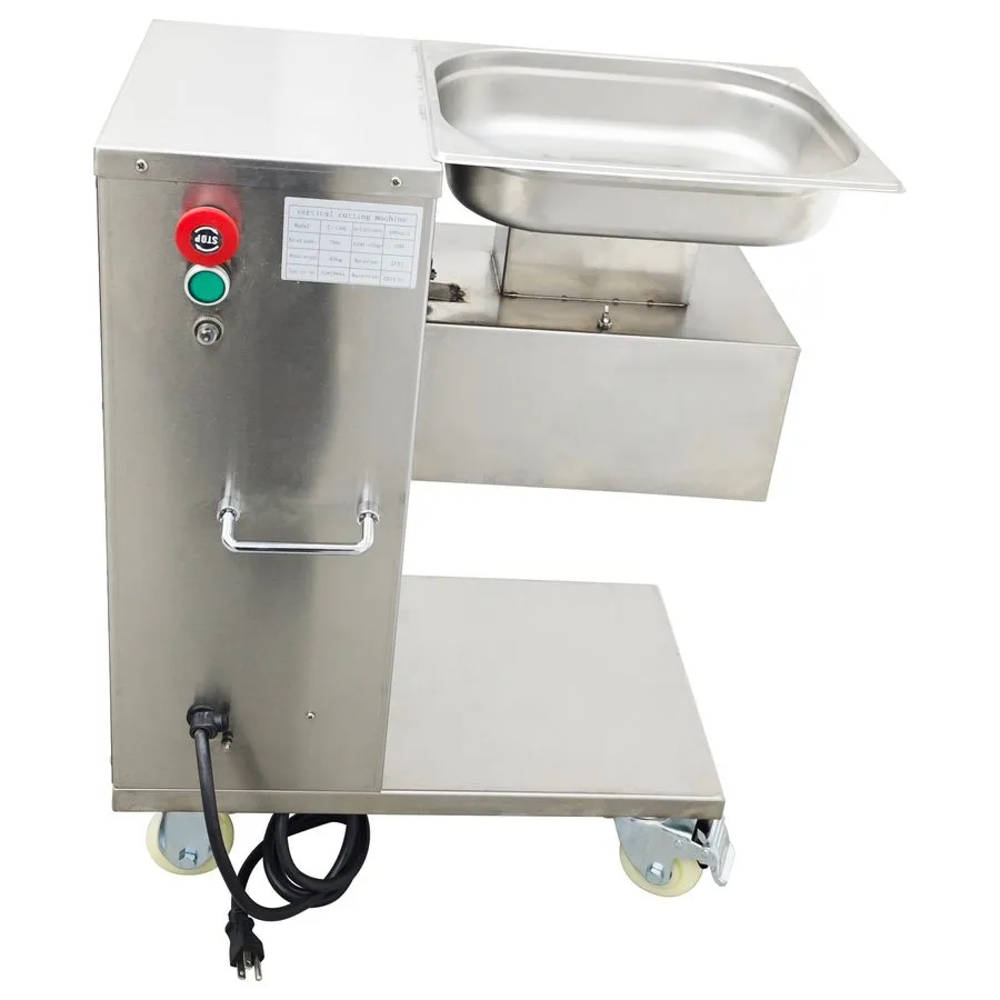 Слайсер 110V QE 500kg/h Commercial Meat Slicer with 5mm Blade Meat Cutting Machi