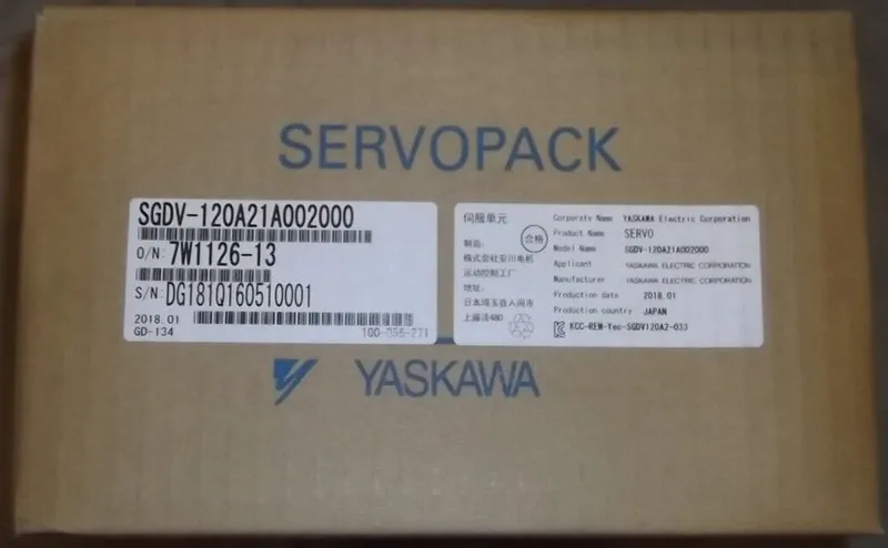 Сервопривод Yaskawa SGDV-120A21A002000 AC Servo Drive Servopack 3-Phase 5.5kW