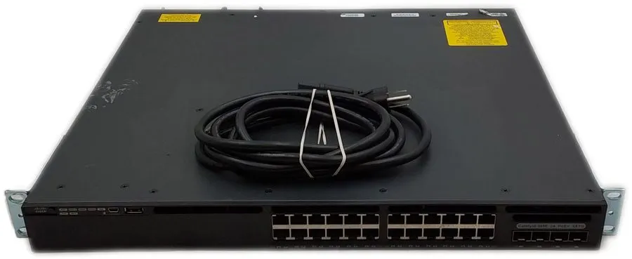 Коммутатор Cisco Catalyst 3650 24 Port PoE 4x1G Switch WS-C3650-24PS