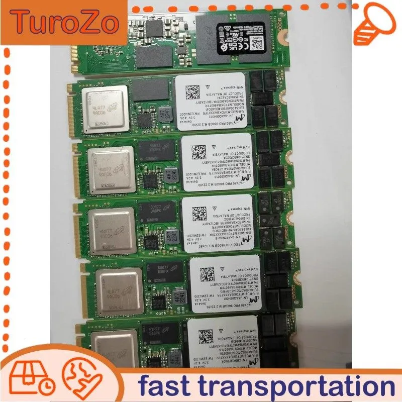 SSD-накопитель 1x MICRON 7450 PRO 960GB M.2 NVME 22x80 Gen4x4 MTFDKBA960TFR-1BC1