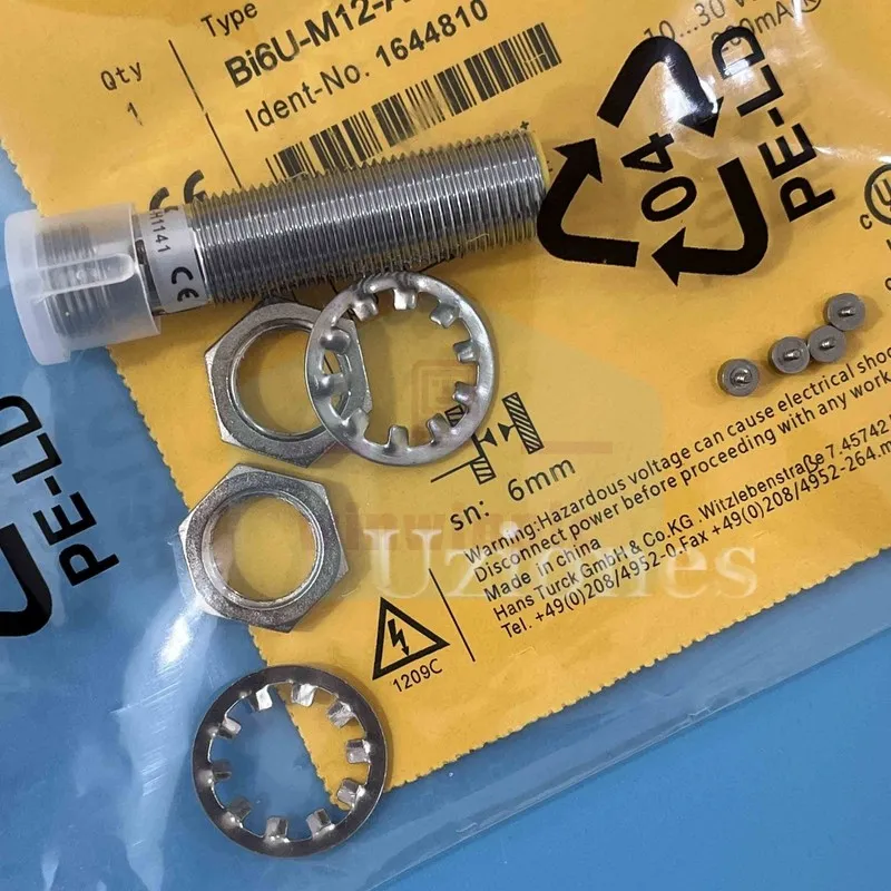 Датчик приближения Turck BI6U-M12-AP6X-H1141 Inductive Proximity Sensor 10-30VDC