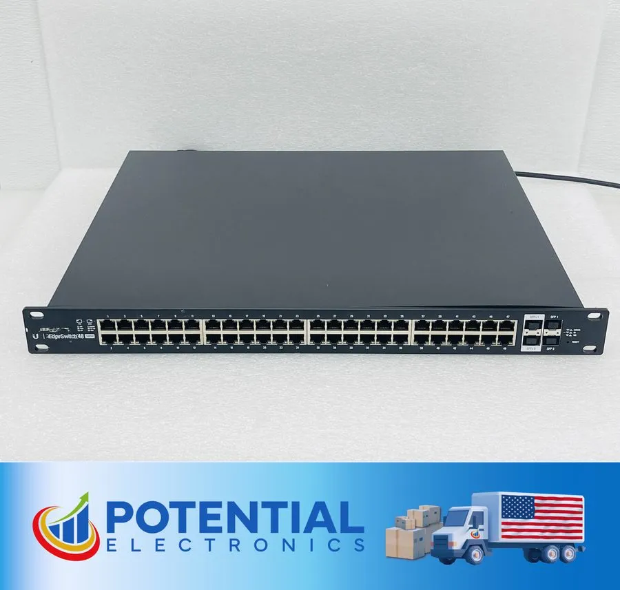 Коммутатор Ubiquiti ES-48-500W Edgeswitch 48-Ports PoE GigaBit Ethernet 1U Switc