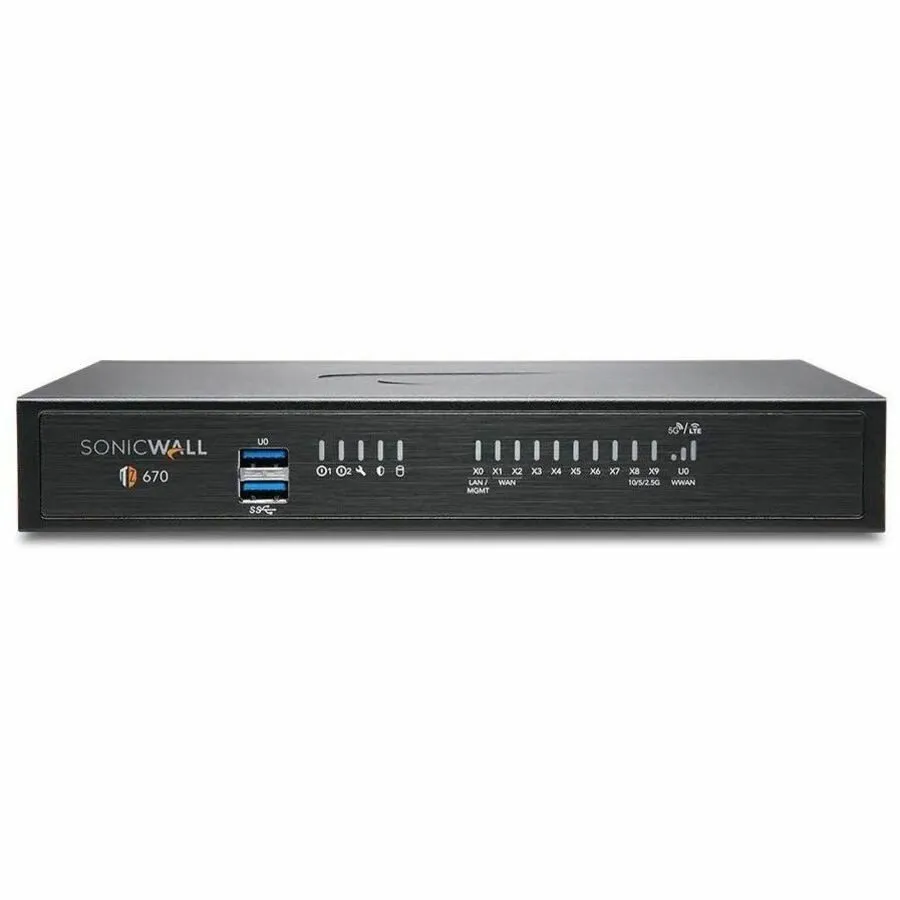 Межсетевой экран SonicWall TZ670 Network Security/Firewall Appliance