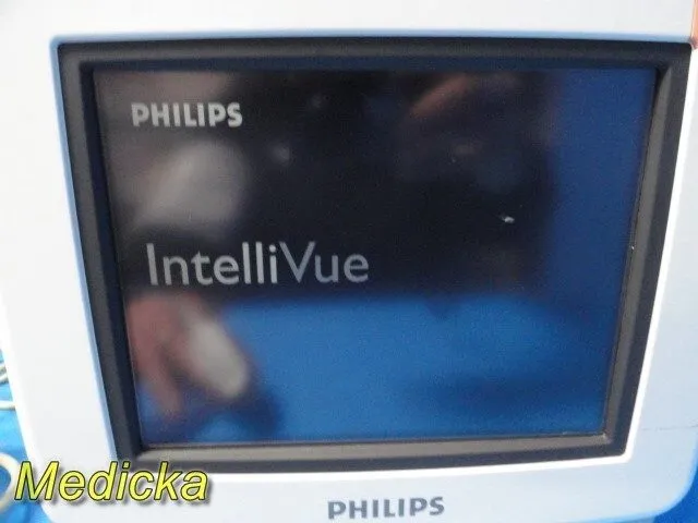 Монитор пациента 2009 Philips MP5 865024 (M8105A) Multi-parameter Monitor W/ Lea