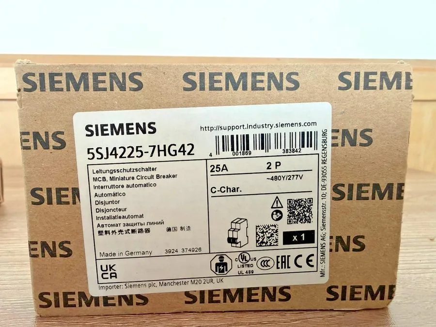 Автоматический выключатель Siemens SENTRON 5SJ4225-7HG42 Miniature Circuit Break — фото лота 1