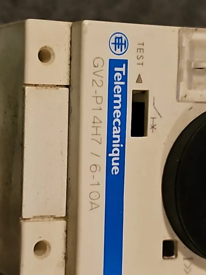 Автоматический выключатель TELEMECANIQUE GV2-P14H7/6-10A MOTOR CIRCUIT BREAKER — фото лота 2