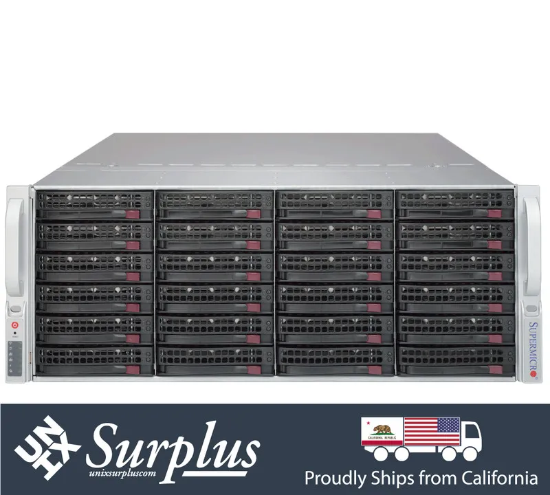 Корпус сервера Supermicro CSE-847BE1C-R1K28LPB 4U 36Bay Server Chassis 2x 1280W 