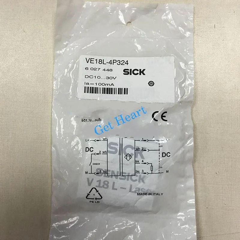 Фотоэлектрический датчик SICK VE18L-4P324 6027448 photoelectric sensor