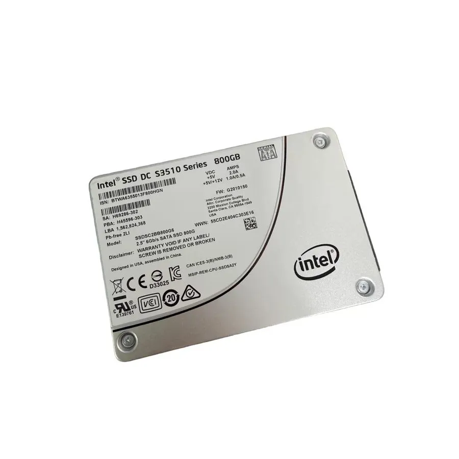 SSD-накопитель INTEL DC S3510 Series 800GB SATA III 2.5" SSD Solid State Drive S
