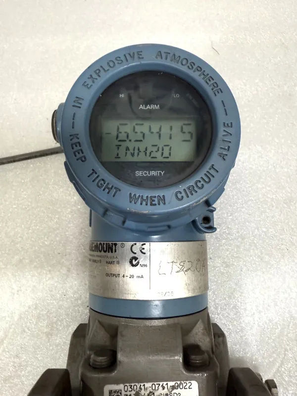 Датчик давления ROSEMOUNT, 3051CD2, MAX W.P. 3626, DIFFERENTIAL PRESSURE TRANSMI