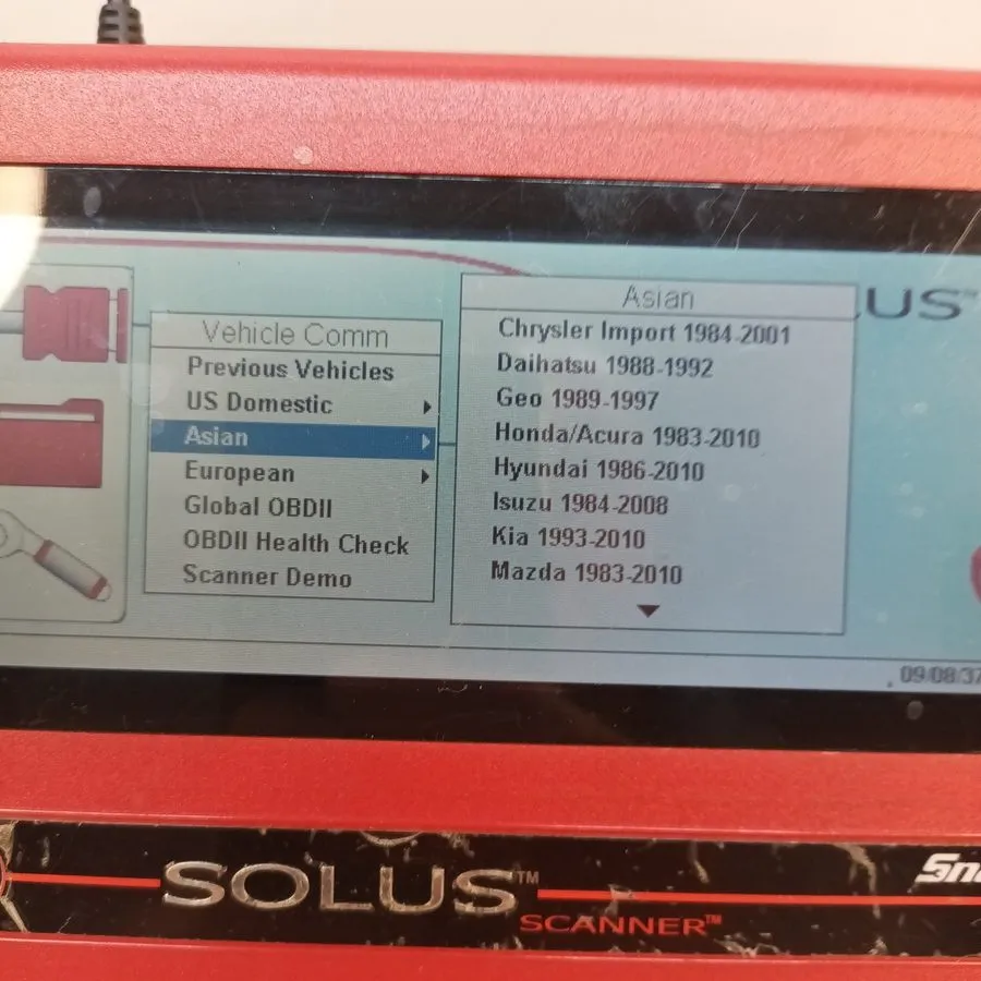 Диагностический сканер Snap on Solus Diagnostic Car Scanner EESC310 Version 11.2