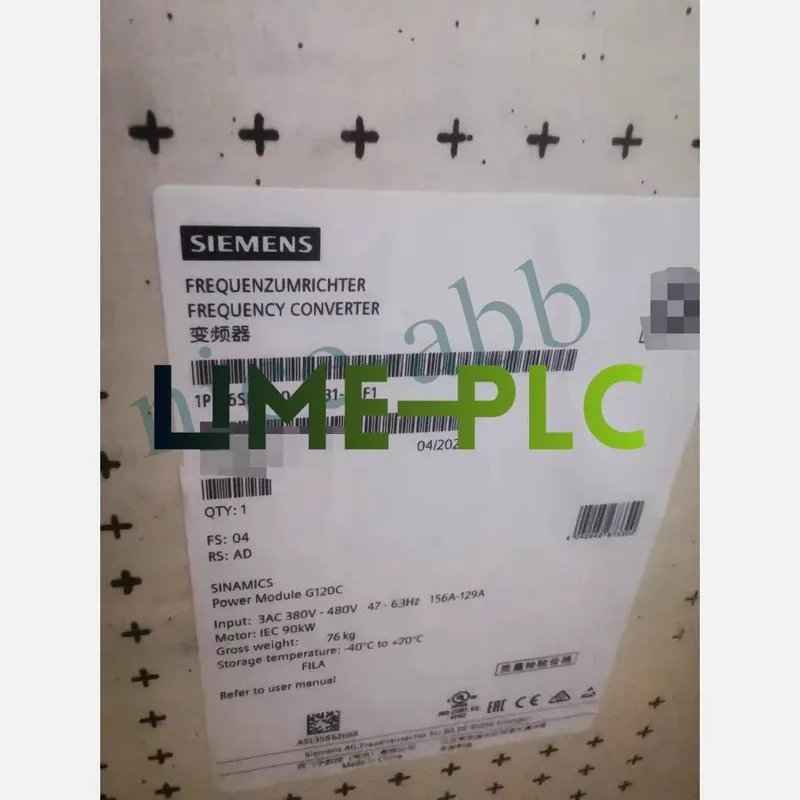 Частотный преобразователь 6SL3210-1KE31-7AF1 Siemens SINAMICS G120C Inverter