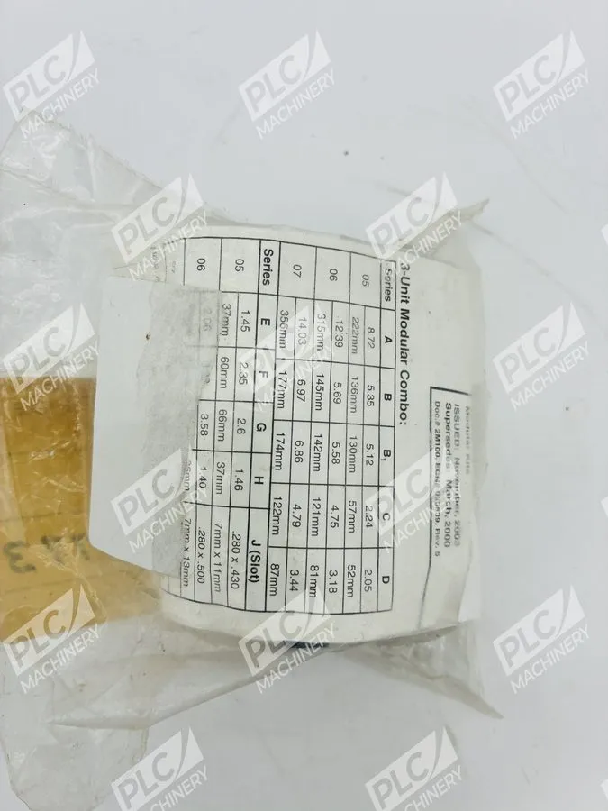 Разъём Parker Hannifin PS854P Body Connector Kit Pneumatic Air Prep Modular Mani — фото лота 1