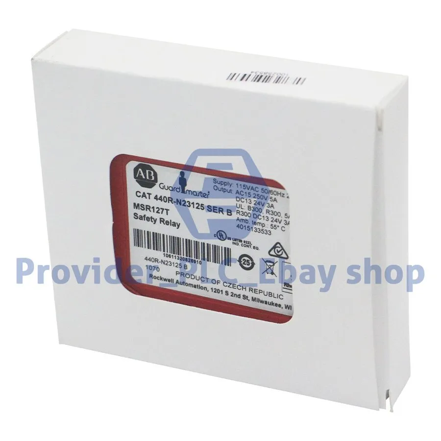 Реле безопасности Allen Bradley 440R-N23125 MSR127T Guard Master Safety Relay
