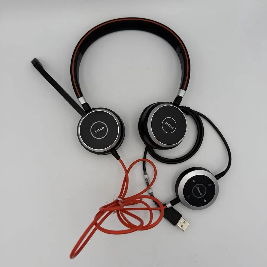 IP-телефон Jabra USB Wired Headset w/ Microphone & Inline Controls Carry Case EN