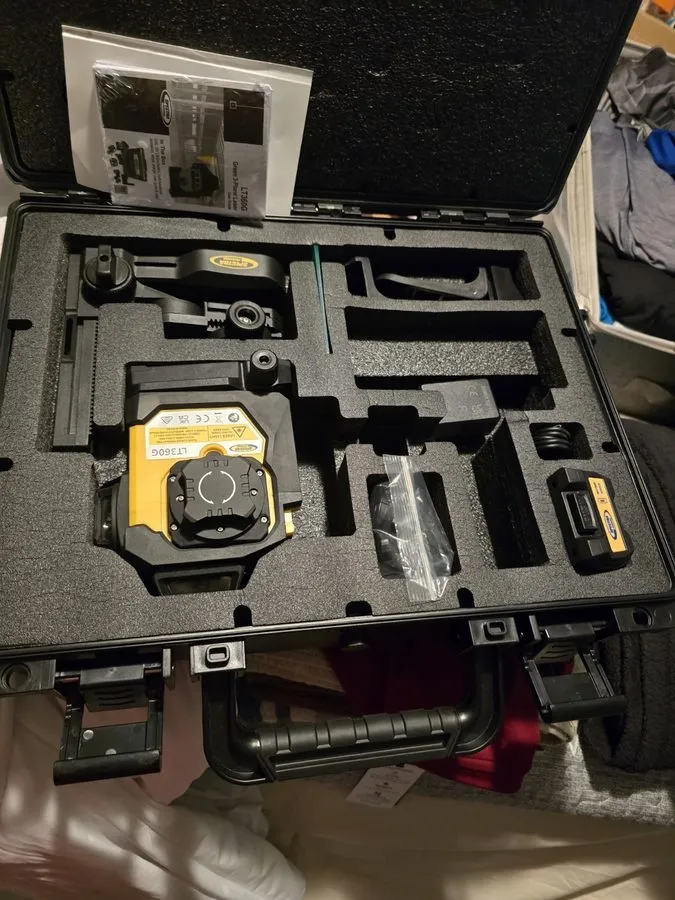 Нивелир Spectra LT360G Laser Level — фото лота 2