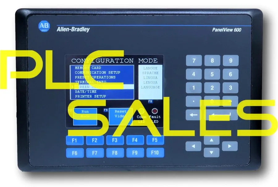 Панель оператора ALLEN BRADLEY 2711-B6C8 SER B FRN 4.44 PANELVIEW 600 OPERATOR P